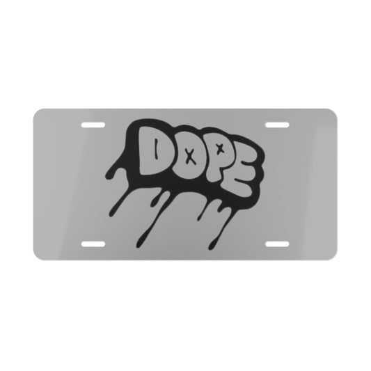 DOPE Grey Vanity Plate