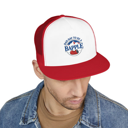 Bapple 5 Panel Trucker Cap (Embroidery)