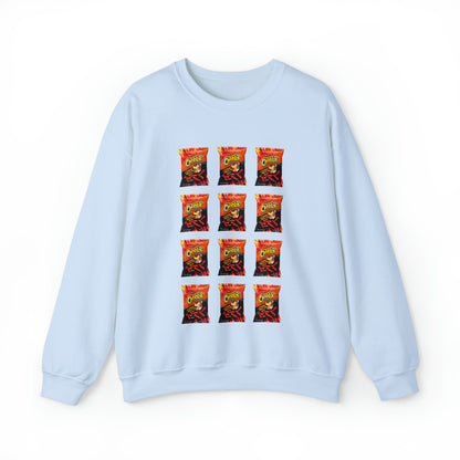 Xtra Flamin' Hot Cheetos Sweatshirt Unisex Heavy Blend™ Crewneck Sweatshirt