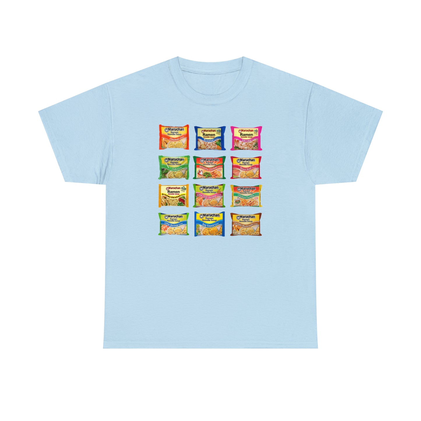 Ramen Noodles Unisex Heavy Cotton Tee