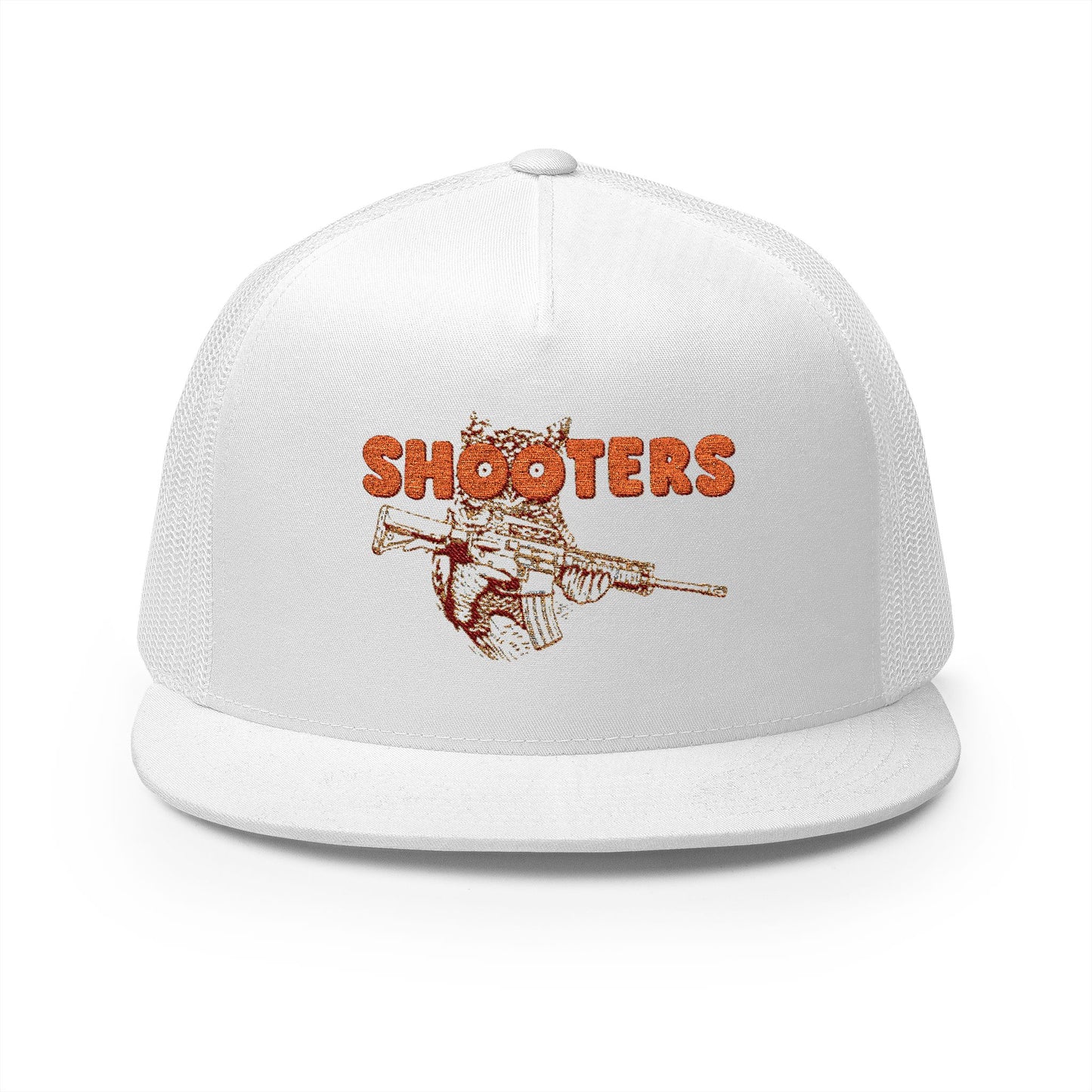 Shooters 5 Panel Trucker Cap (Embroidery)