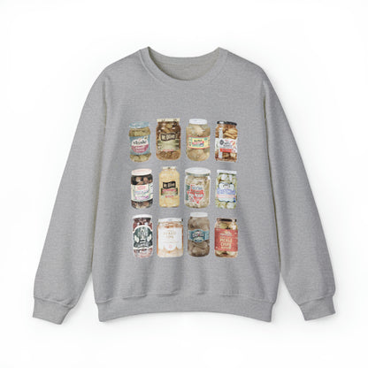 Viral Vintage Pickle Sweatshirt Unisex Heavy Blend™ Crewneck Sweatshirt