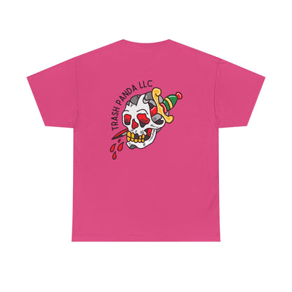 Trash Panda Tattoo Unisex Heavy Cotton Tee