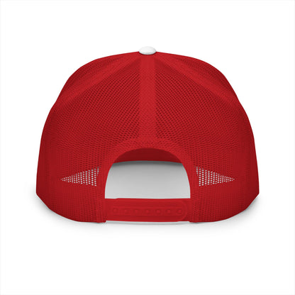 Cat Girl Embroidered 5 Panel Trucker Cap