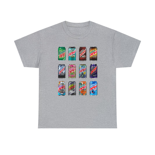 Mtn Dew Unisex Heavy Cotton Tee