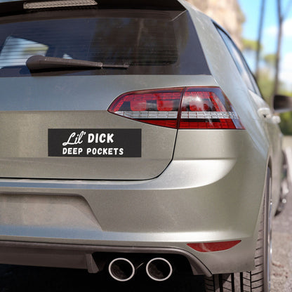 Lil' Dck Deep Pockets Car Magnet