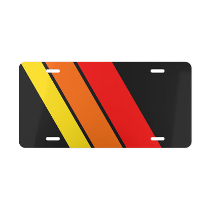 Toyota Heritage Stripes Vanity Plate