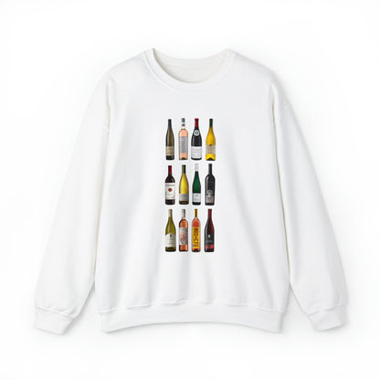Wine Sweatshirt Unisex Heavy Blend™ Crewneck Sweatshirt