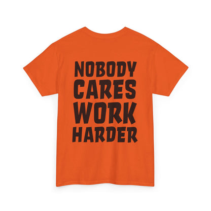 Nobody Cares Unisex Heavy Cotton Tee