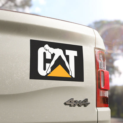 CAT Girl Car Magnet