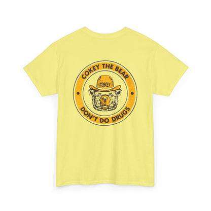Cokey The Bear Unisex Heavy Cotton Tee