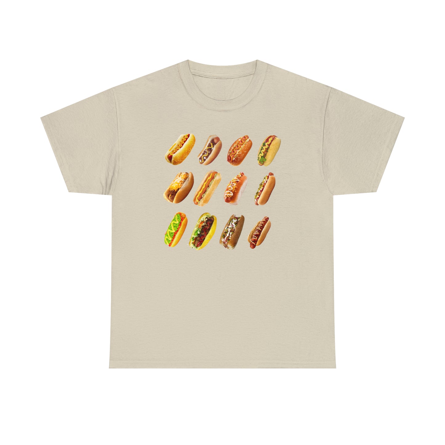 Hotdog Unisex Heavy Cotton Tee