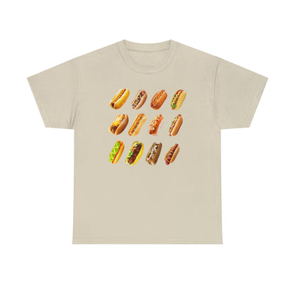 Hotdog Unisex Heavy Cotton Tee