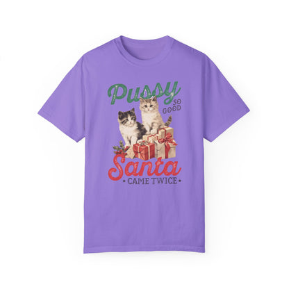 Santa Came Twice Comfort Colors Unisex T-shirt