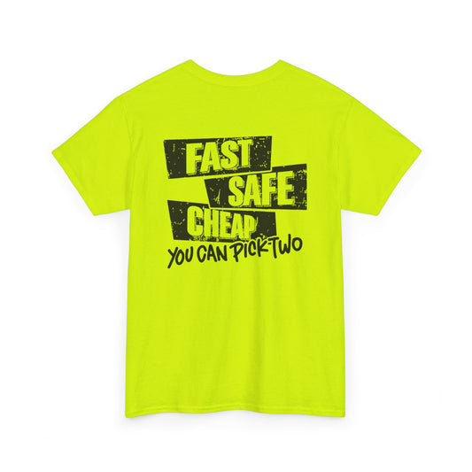 Fast Safe Cheap Unisex Heavy Cotton Tee