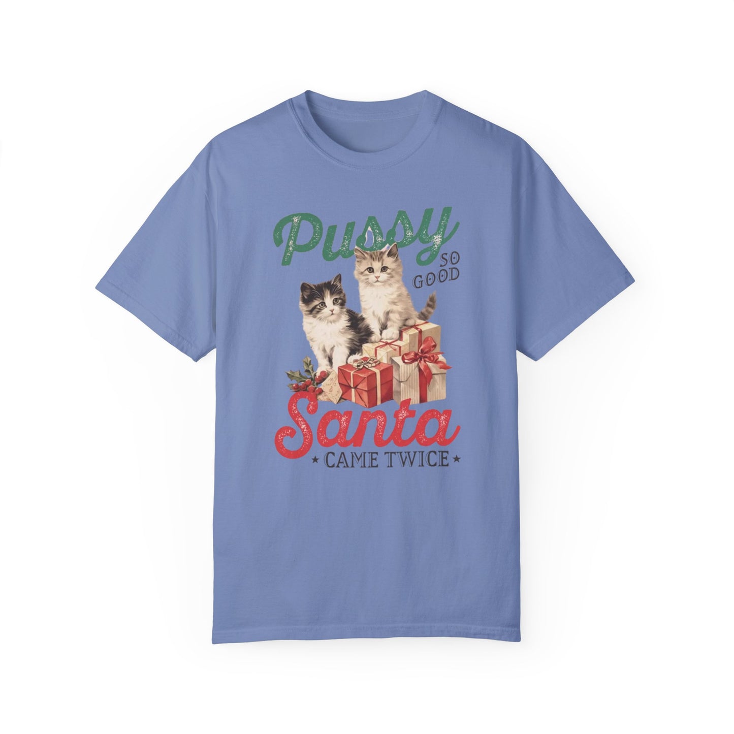Santa Came Twice Comfort Colors Unisex T-shirt