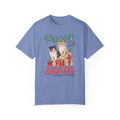 Santa Came Twice Comfort Colors Unisex T-shirt