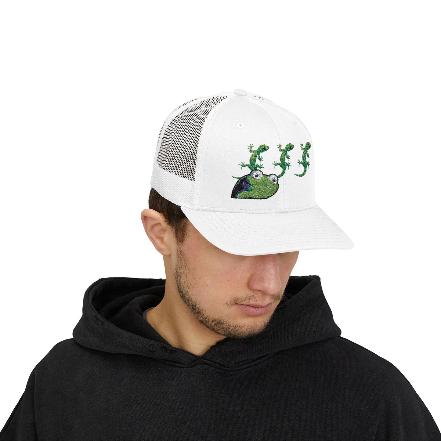 Lizard Lizard Meme Snapback Trucker Cap
