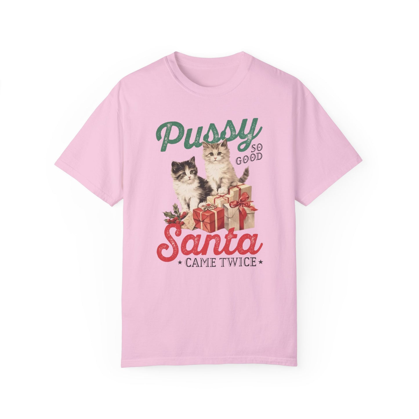 Santa Came Twice Comfort Colors Unisex T-shirt