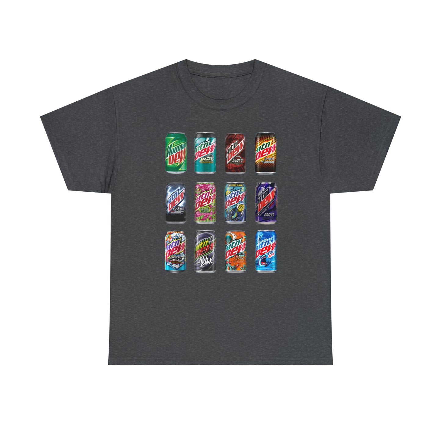 Mtn Dew Unisex Heavy Cotton Tee