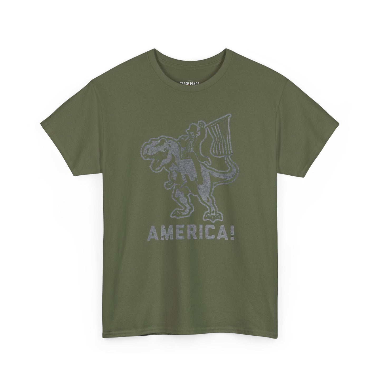 America T-rex Unisex Heavy Cotton Tee