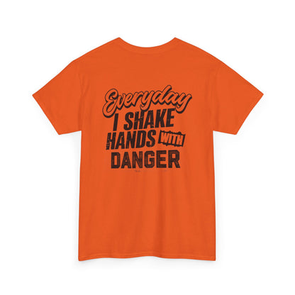 Shake Hands Unisex Heavy Cotton Tee