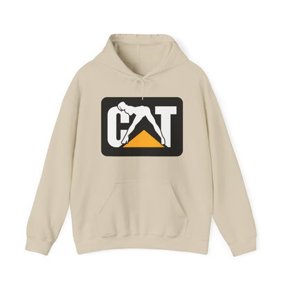 CAT Girl Logo Front Unisex Heavy Blend™ Hooded Sweatshirt