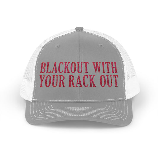 Blackout Rackout Richardson 112 Snapback Trucker Cap